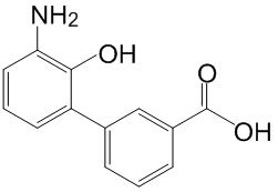 3'-氨基-2'-羥基聯(lián)苯-3-羧酸 